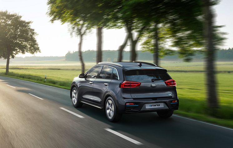 Kia e-Niro rear dynamic