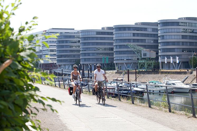 Innenhafen in Duisburg