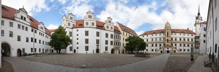 Panorama Schloss Hartenfels Torgau © Landratsamt Nordsachsen / Wolfgang Sens