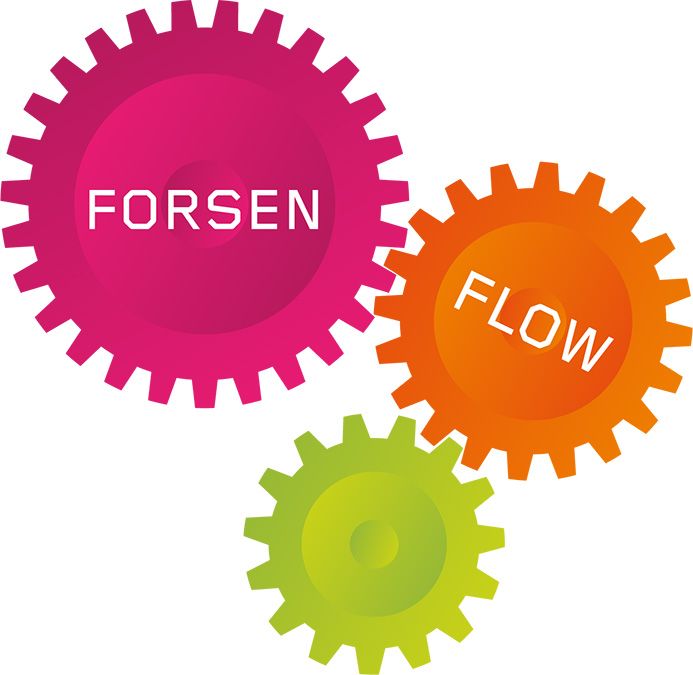 Sumbolen för Forsen Flow - Forsen ledningssystem