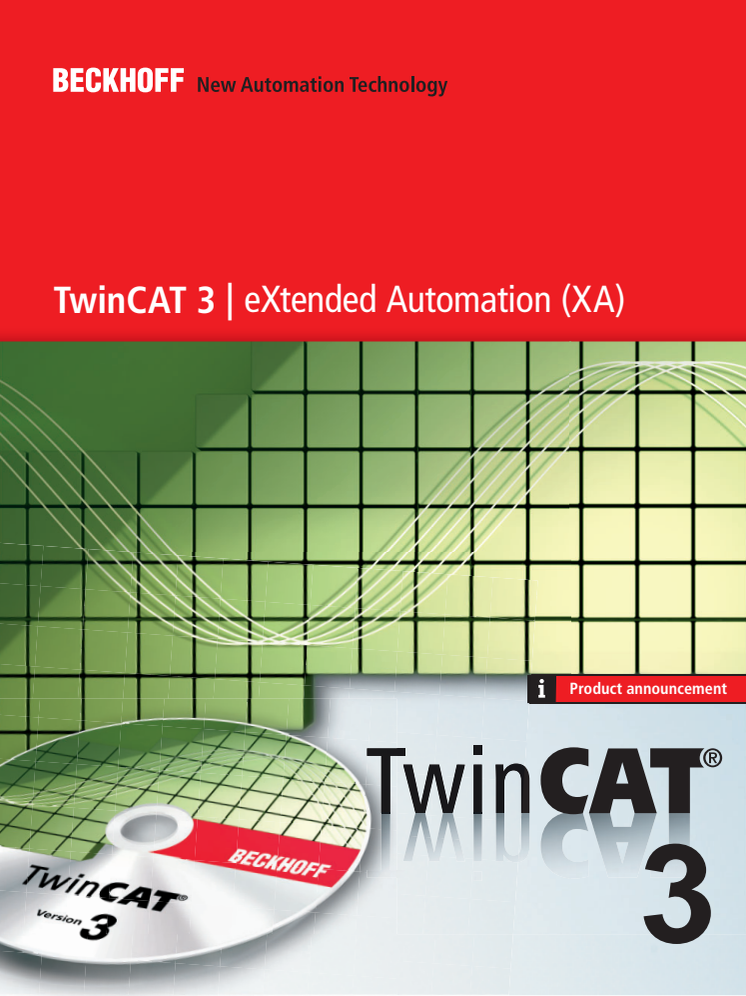 TwinCAT 3 från Beckhoff - broschyr