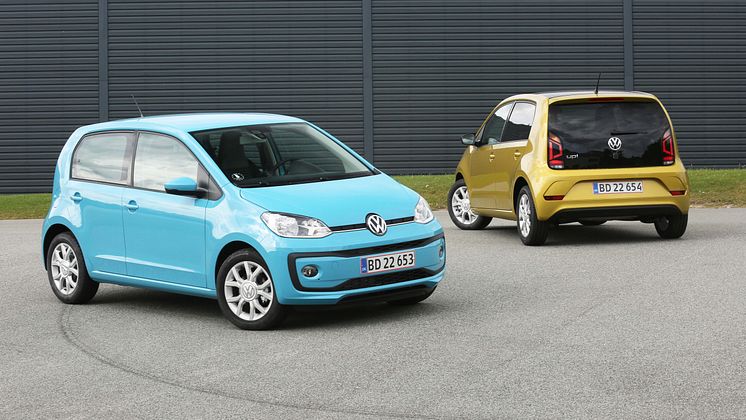 Den nye up! kan opleves hos Volkswagen-forhandlerne i weekenden d. 3.-4. september