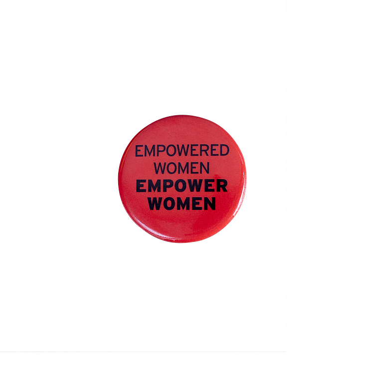 Power Pin Red - Empower You Empower Her