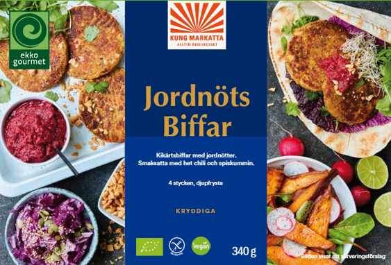 Jordnötsbiffar