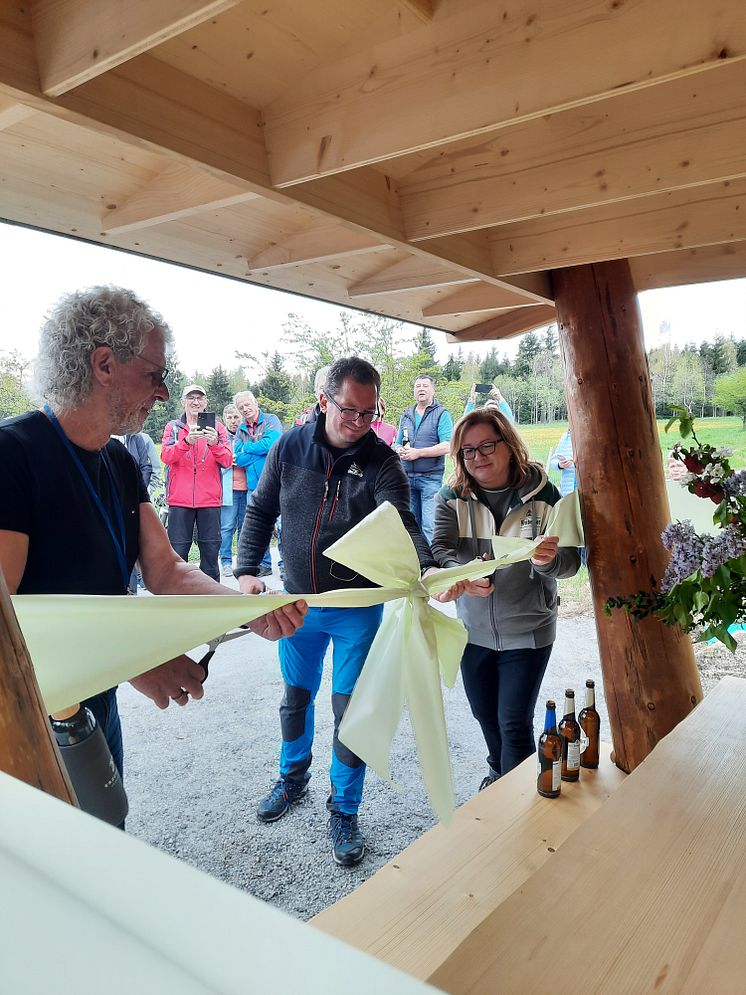 Einweihung des Freiberger Rastplatzes in Jöhstadt_Foto TVE