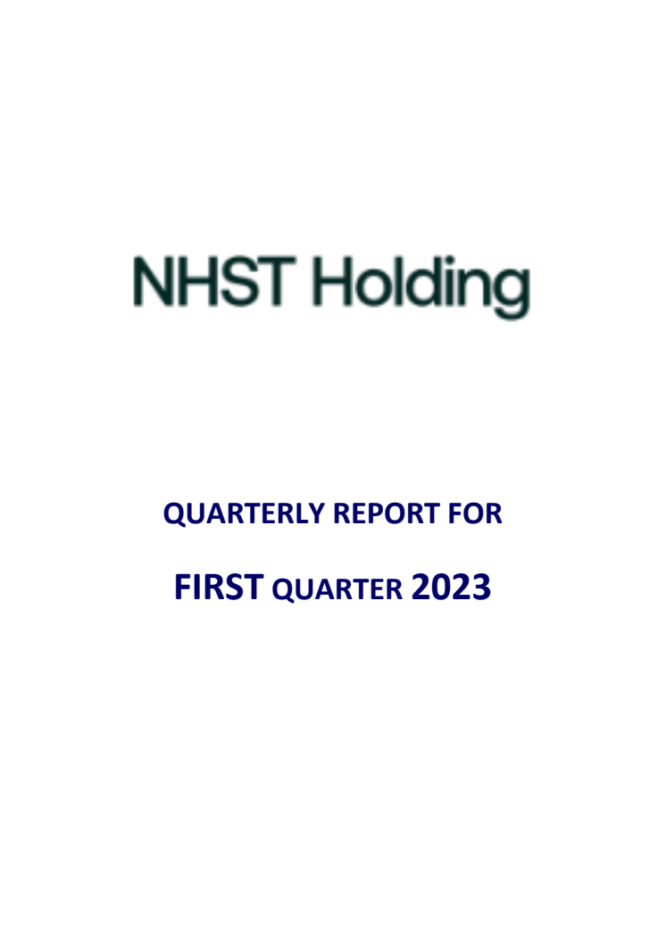 NHST Quarterly report Q1 2023.pdf