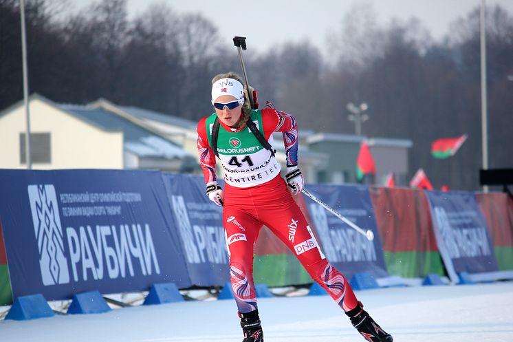 Ida Emilie Herfoss, jaktstart JR-VM Minsk. 