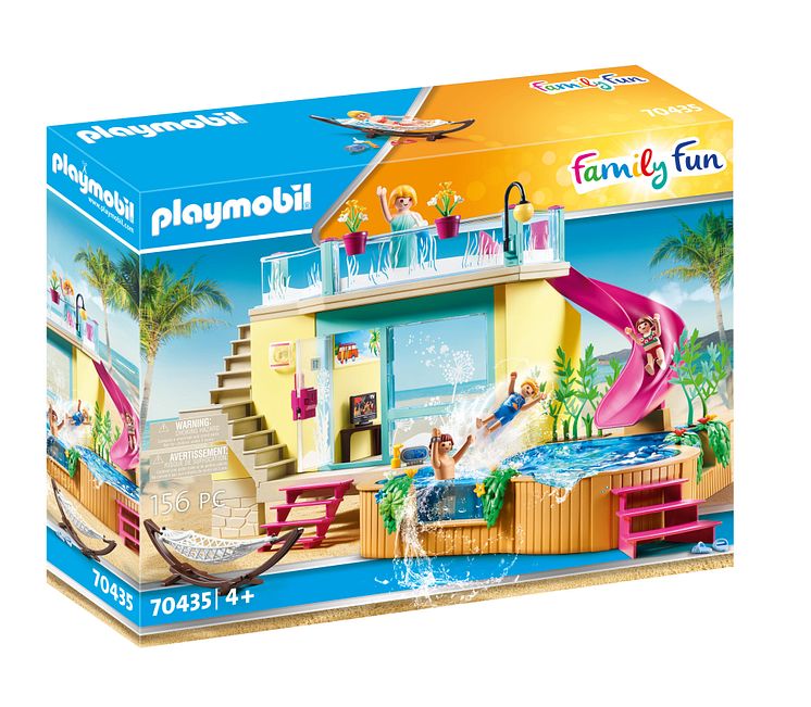 Bungalow mit Pool (70435) von PLAYMOBIL