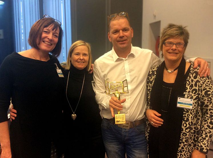 Borås vinnare av Access City Award 2015