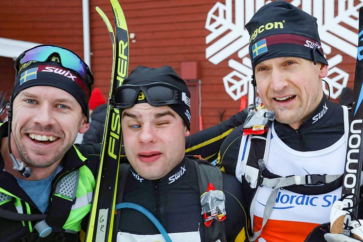 Emil Jönsson, Zebastian Modin og Jerry Ahrlin