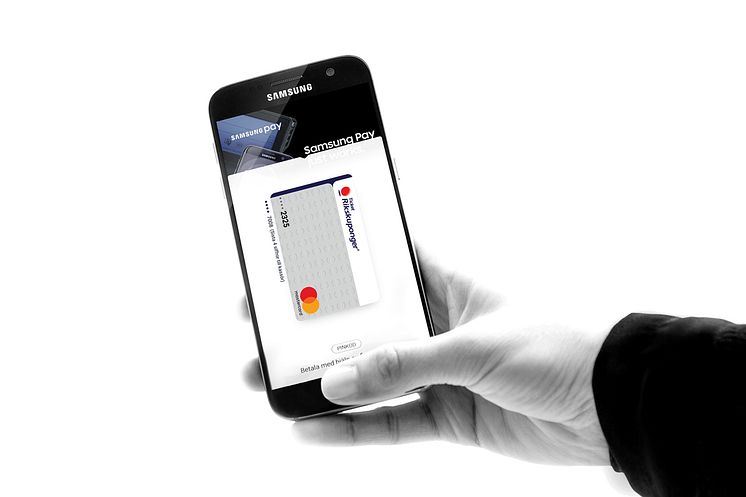 Rikskuponger i Samsung Pay