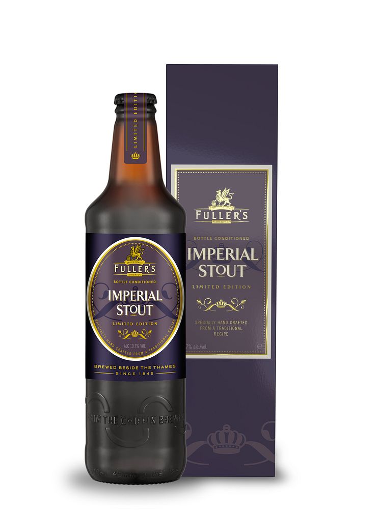 Fuller's Imperial Stout med låda