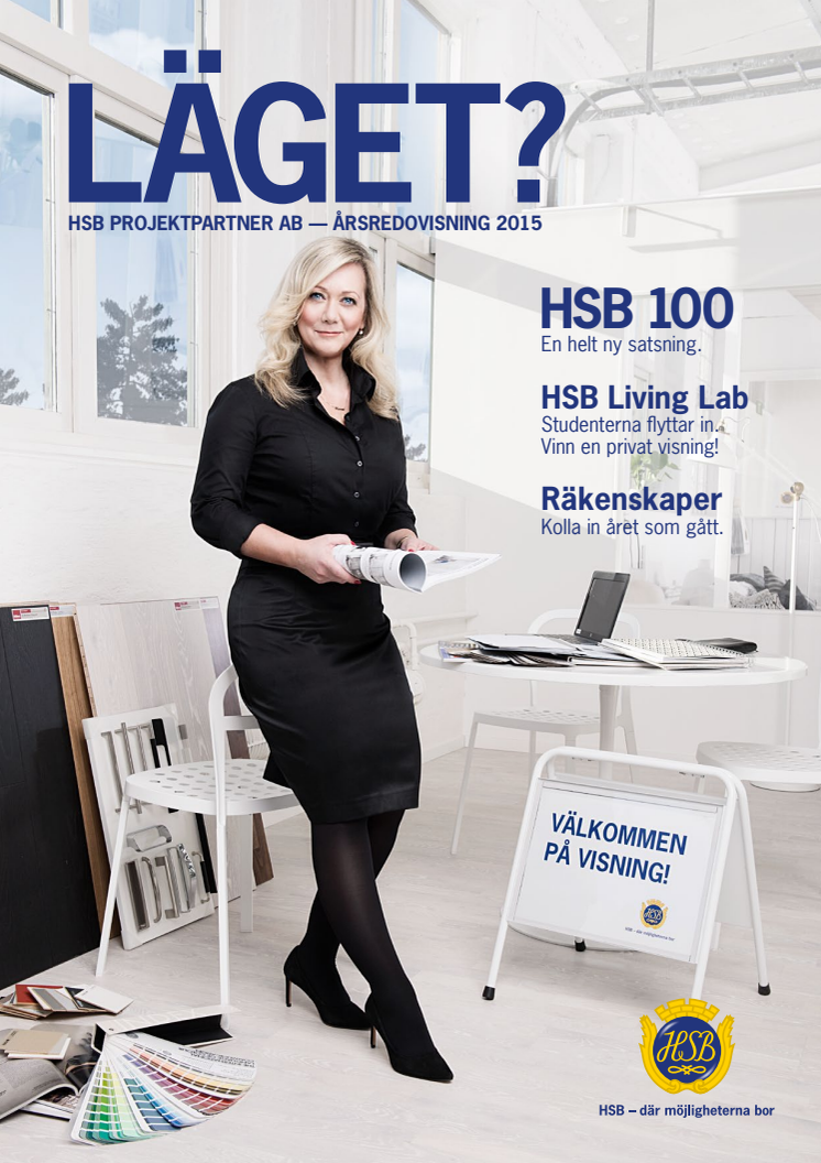 HSB Projektpartner årsredovisning 2015