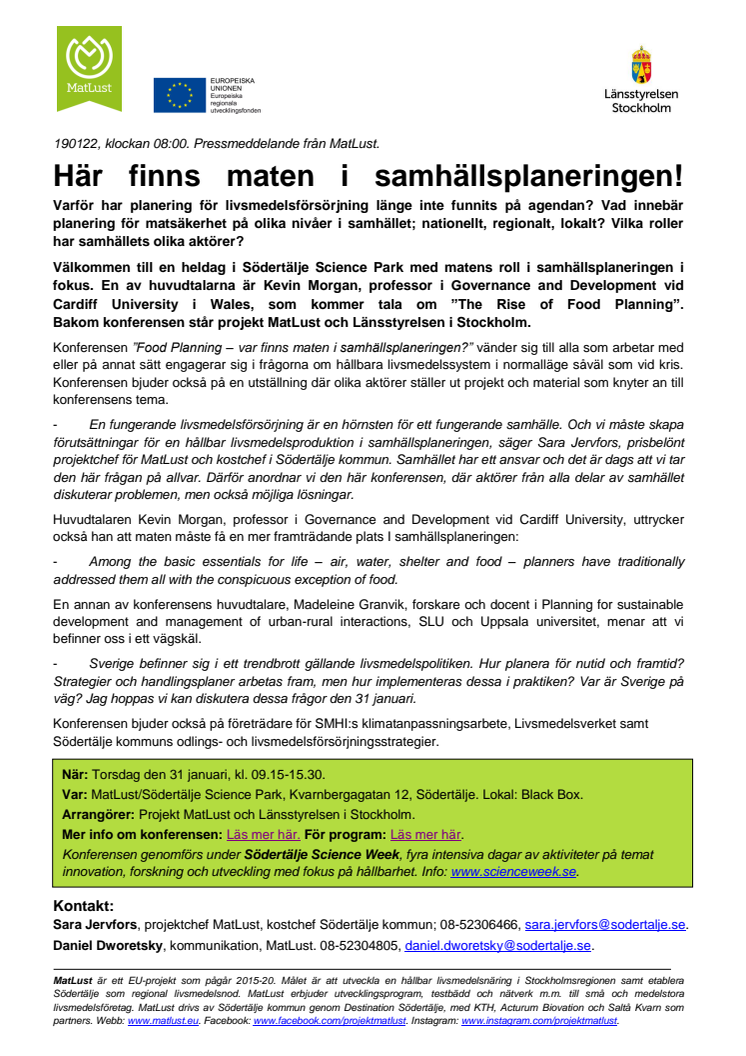 Här finns maten i samhällsplaneringen! 