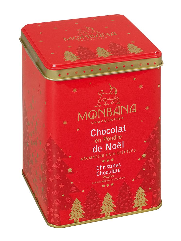 Christmas Chocolate Drink Tin Ginger Bread