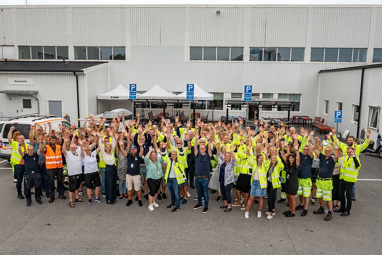 Kungsbacka Teknik jublar