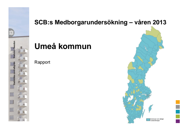 SCB-rapport för Umeå kommun 2013