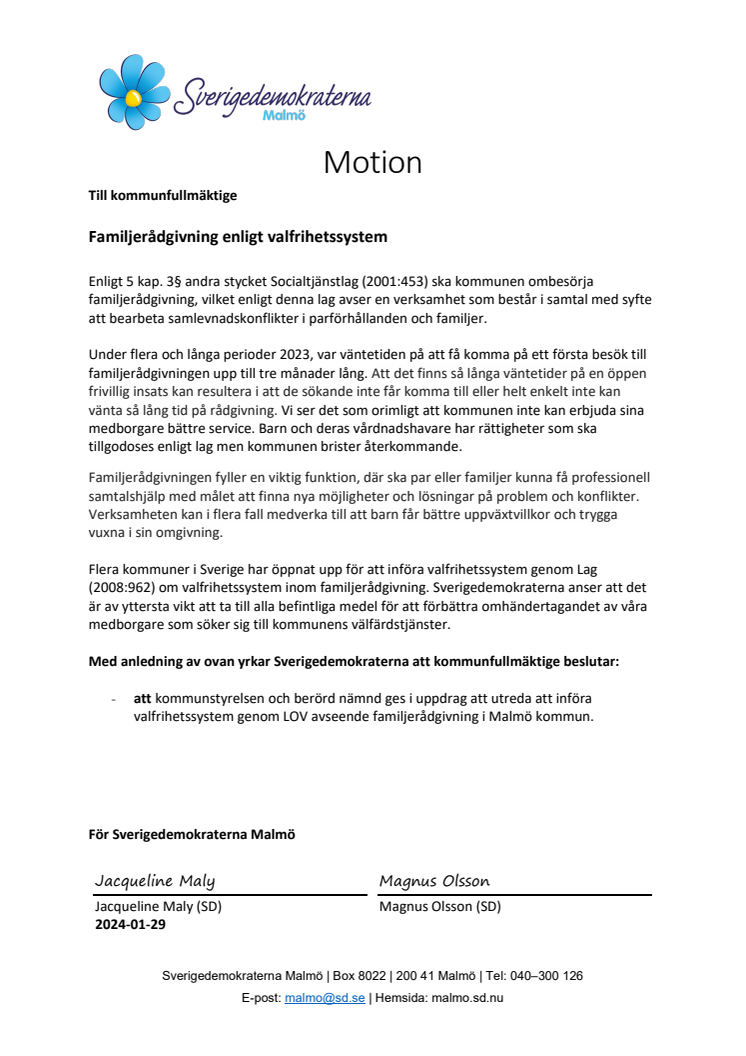 240129 Motion Familjerådgivning enligt valfrihetssytem.pdf