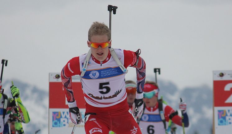 Isak Flo Bødal,jaktstart menn junior,junior-vm 2016 
