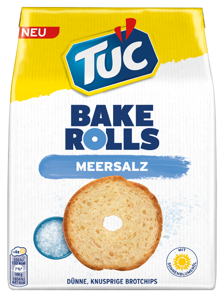 TUC Bake Rolls Meersalz 150g