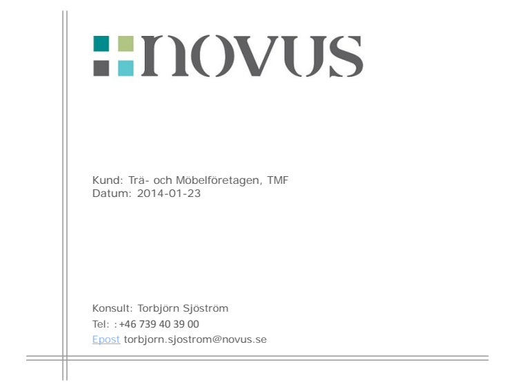 201401 Novus Möbelundersökning TMF