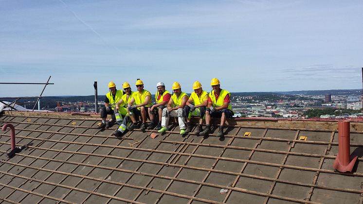 Moniers takläggartävling "King of Roofs 2015" 