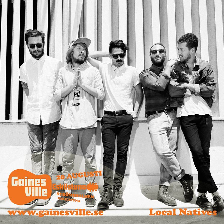 Gainesville 2016 Local Natives