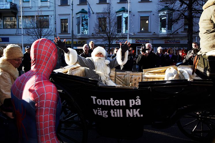 Julpremiär på NK i Göteborg