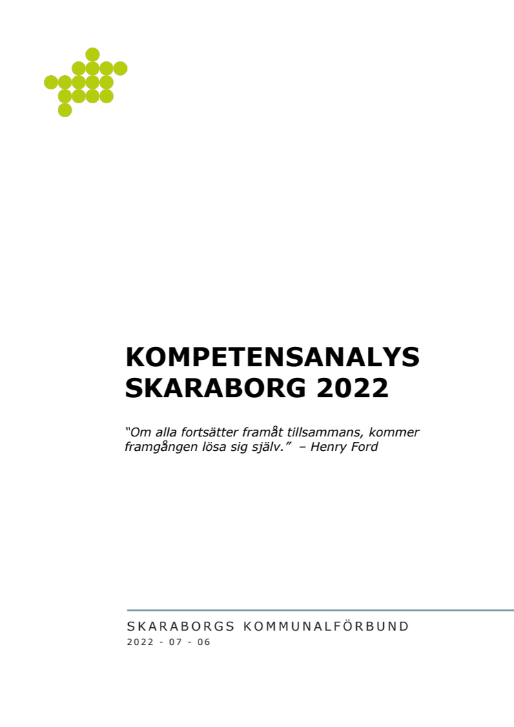 Kompetensanalys Skaraborg 2022