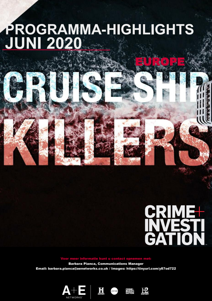  Crime+Investigation Programma - Highlights juni 2020