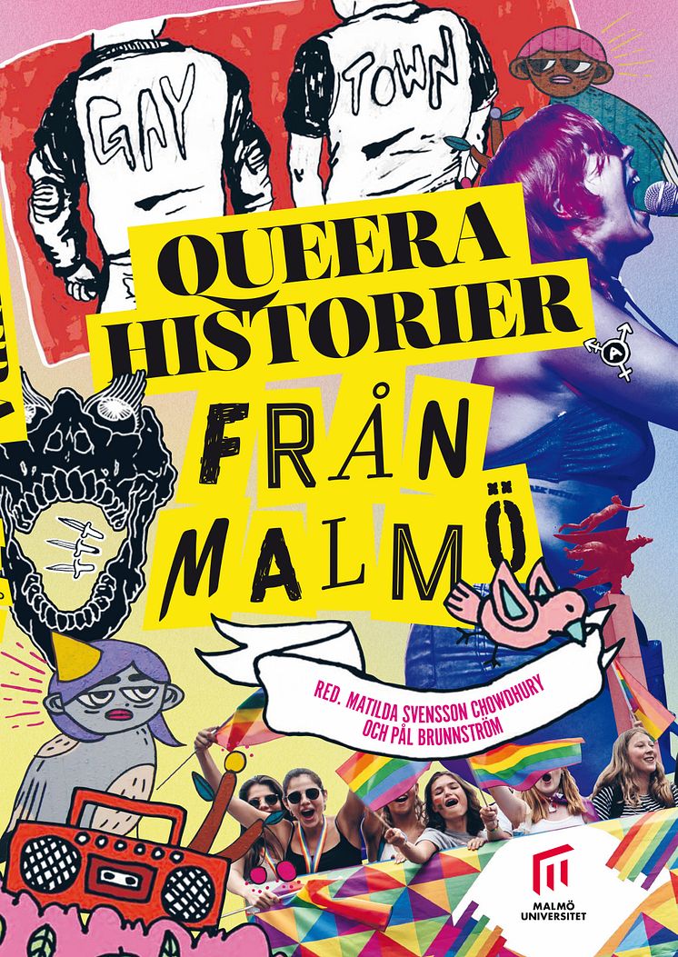 Omslag "Queera historier från Malmö"