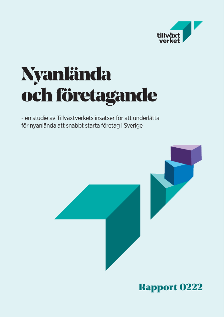 Rapport - Nyanlända och företagande