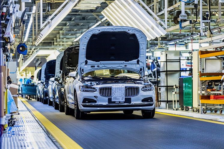 Volvo Cars manufacturing plant in Daqing China