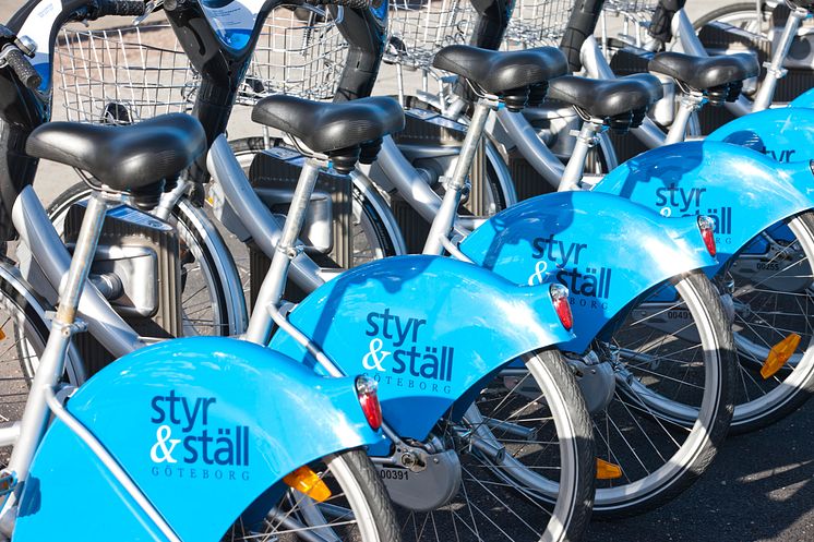 Bild Styr & Ställ Göteborg cykelsystem