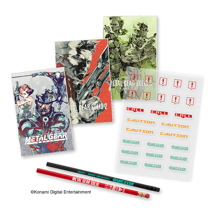 Metal Gear Solid Stationery Set