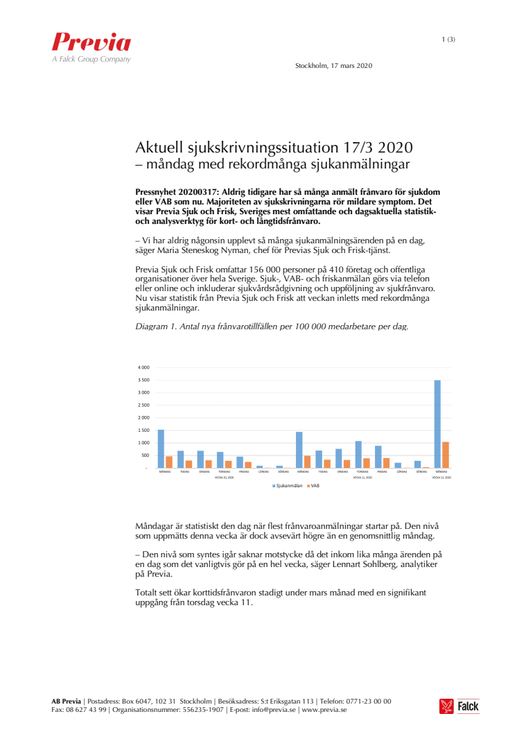 Pressnyhet Previa 20200317