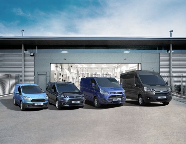 Immár 50 éves a legendás ford transit; egy új felmérés szerint a haszongépjárművek továbbra is az európai gazdaság 580 milliárd euró értékű szegmensének képezik a gerincét