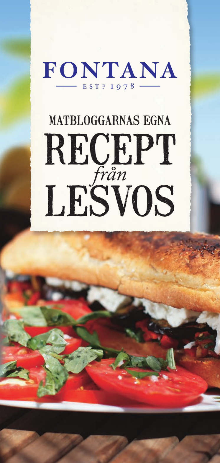 Matbloggarnas egna recept från Lesvos
