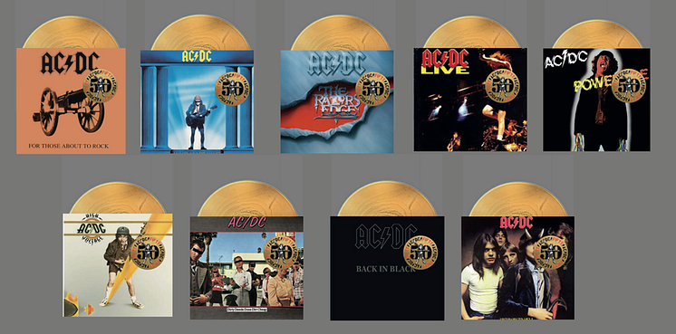 AC/DC guldvinyler
