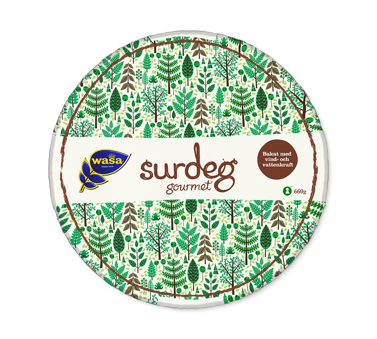 Wasa Surdeg Gourmet Limited edition design 660g 