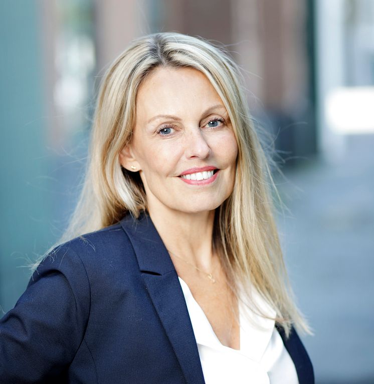Anette Seger, vd på Ramboll och ordförande för Vattenindustrin. Foto Ramboll.