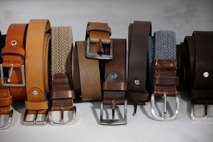 5776 & 5779 & 5777 & 5778 Leather and texile belts