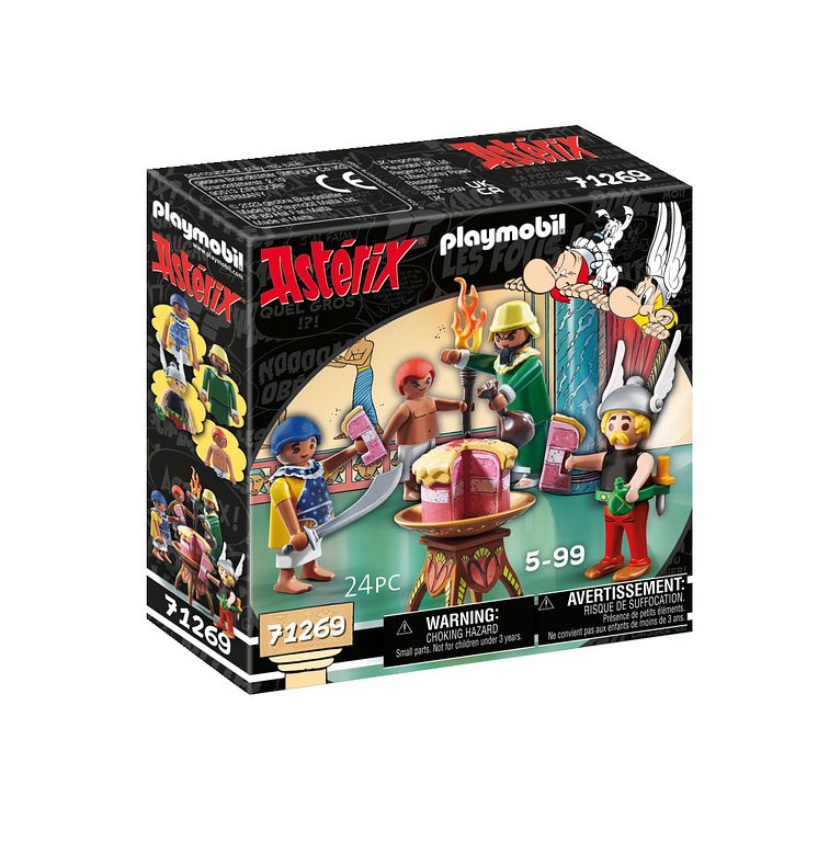 Asterix Pyradonis' vergiftete Torte (71269) von PLAYMOBIL