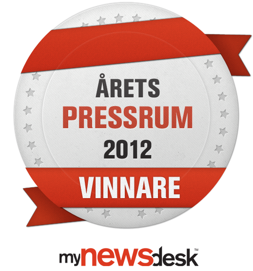Saint-Gobain Abrasives vinnare av Årets Pressrum 2012 - Badge
