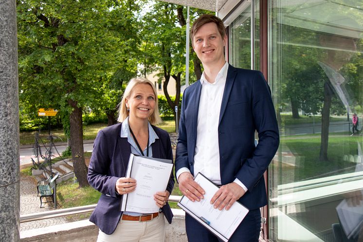 Kontrakten signert for 80 nye boliger til eldre på Kjelsås