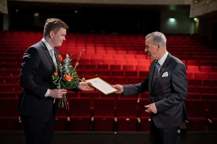 Simon Karlsson, Hanken-stipendiat 2021