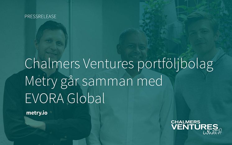 Chalmers Ventures EVORA Metry preeerelease