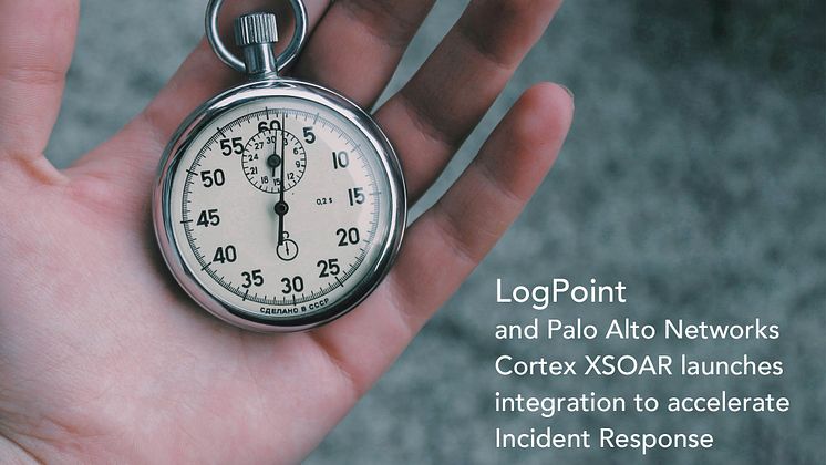 LogPoint content pack released in the Palo Alto Networks Cortex XSOAR Marketplace to  Accelerate Incident Response