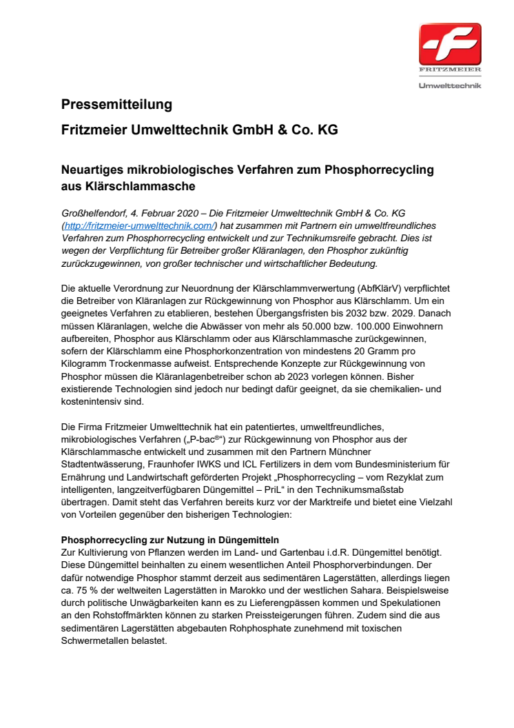 Neuartiges mikrobiologisches Verfahren zum Phosphorrecycling aus Klärschlammasche