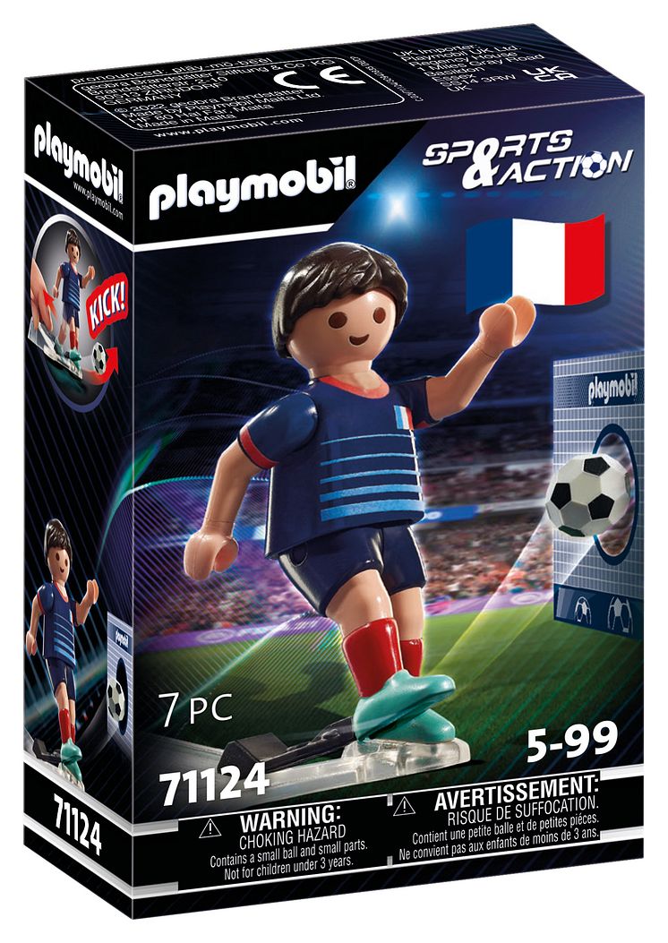 Fußballspieler Frankreich B (71124) von PLAYMOBIL